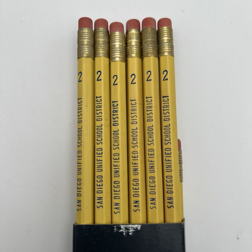 RUWE Pencils San Diego Unified School District No. 2 Bundle Of 12